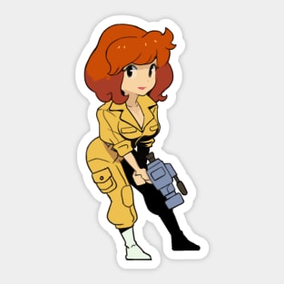 ardent reporter Sticker